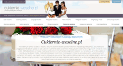 Desktop Screenshot of cukiernie-weselne.pl